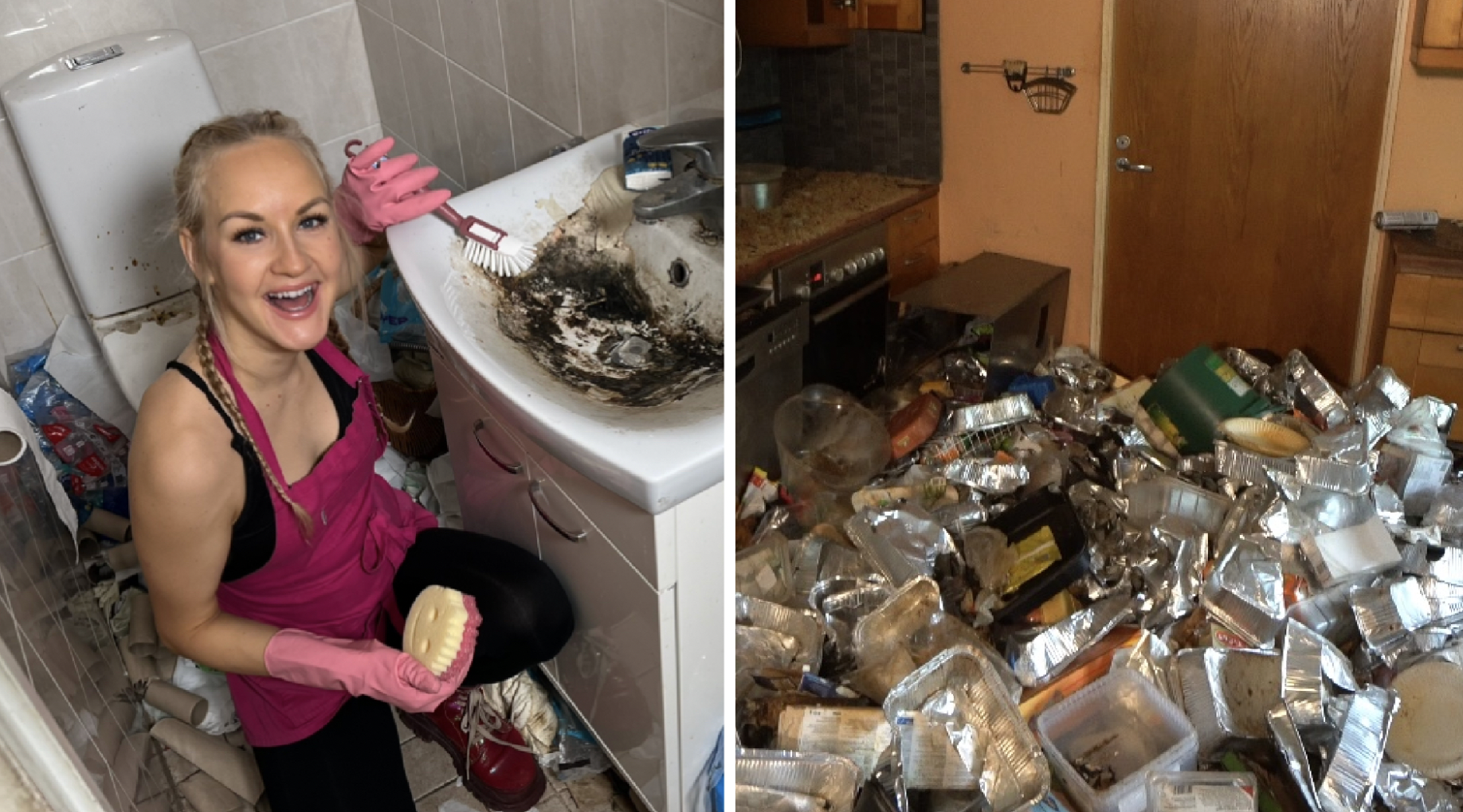 Städexperten: Vidrigaste hemmet hon sett – råttavföring i hela köket